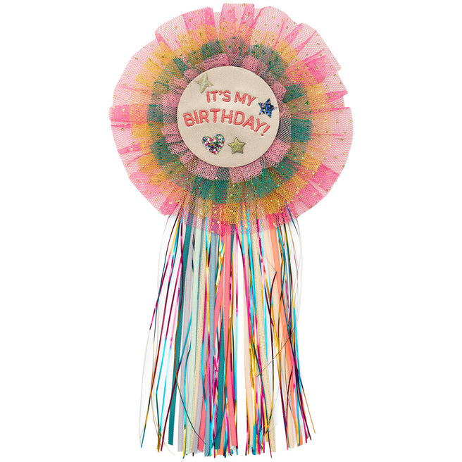 mimi & lula verjaardagsbadge diva wow - bright multi | 172067-38 | 0