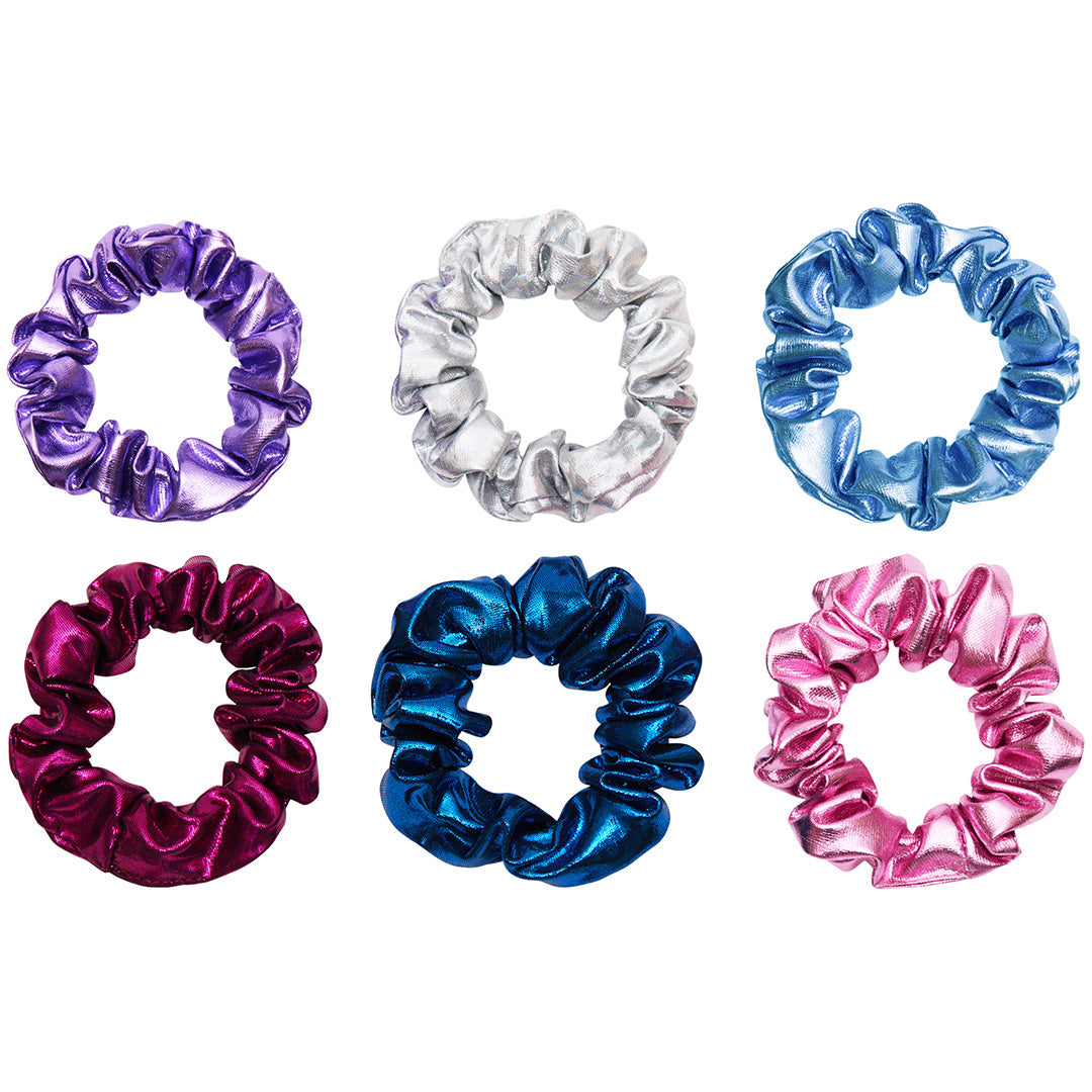 mimi & lula haarelastiekjes scrunchies dancing queen - bright multi - 6st | 172068-38 | 0