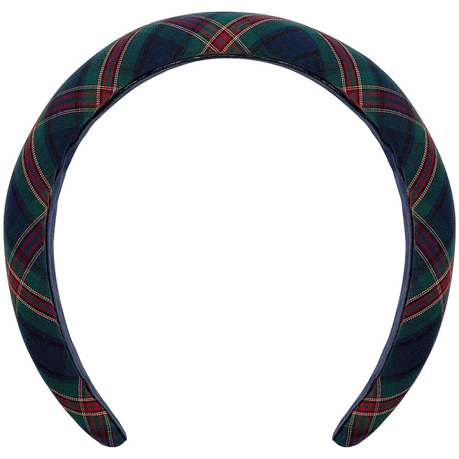 mimi & lula diadeem diadeem alice tartan - green | 172078-17 | 0