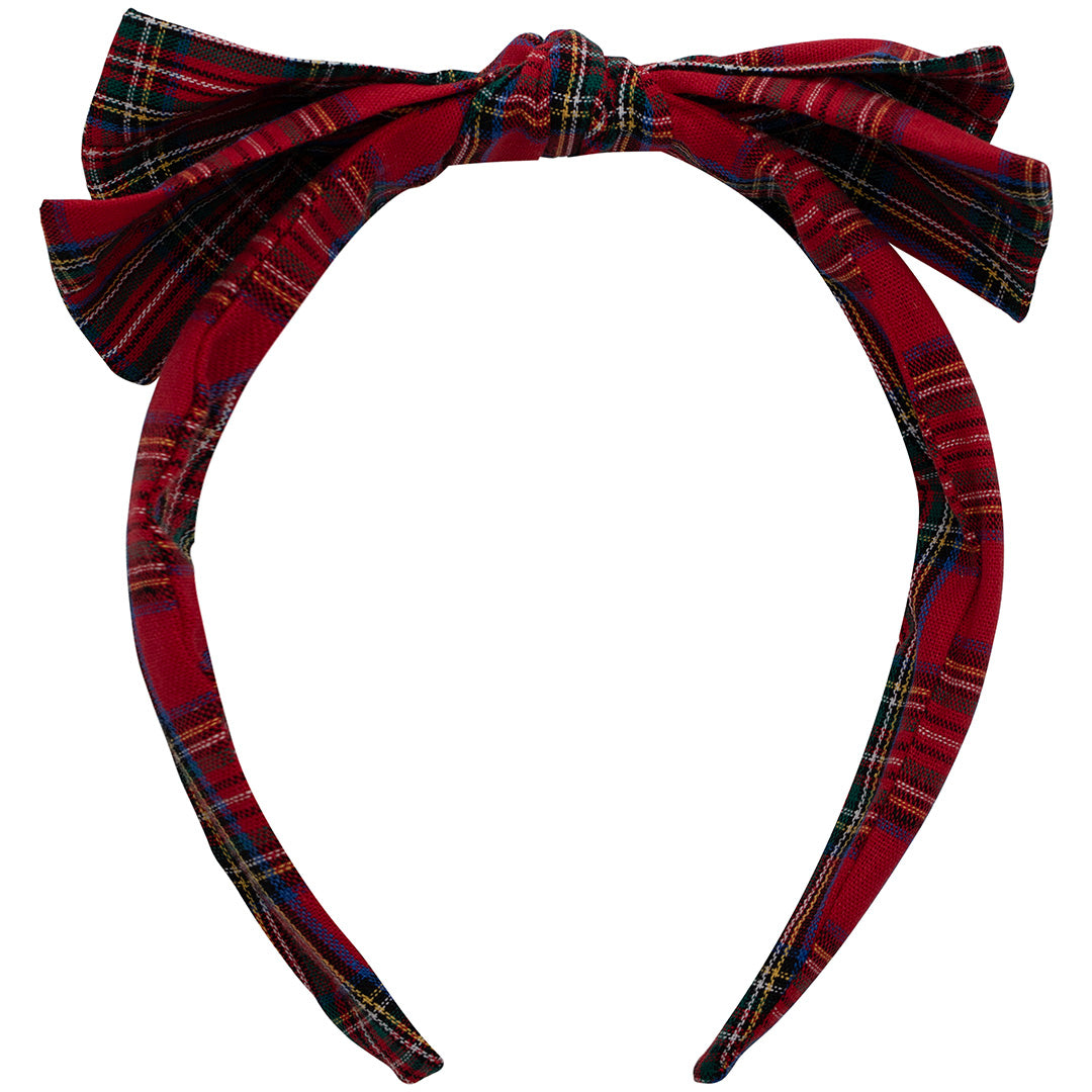 mimi & lula diadeem diadeem alice tartan edie - red | 172079-14 | 0