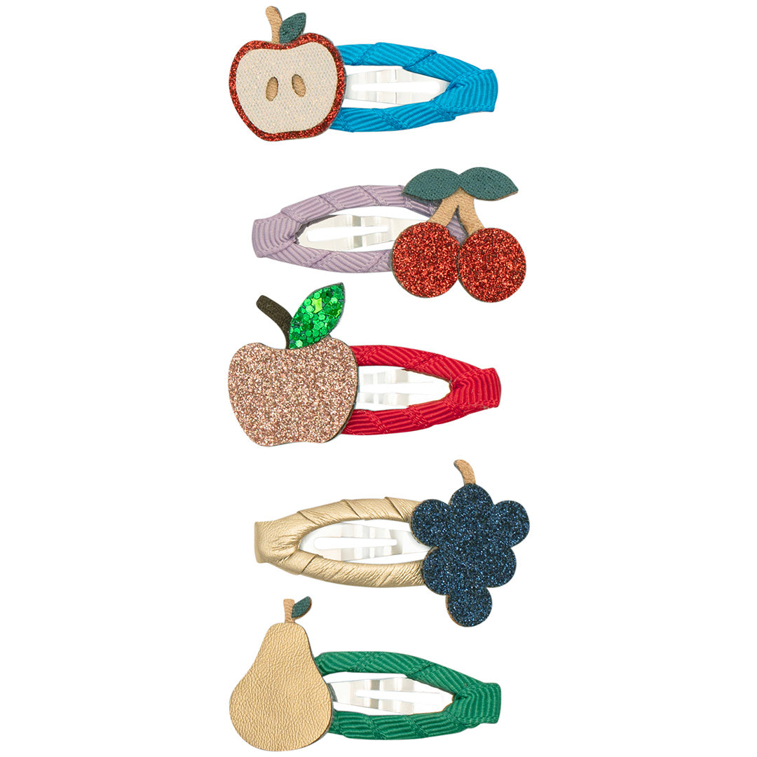 mimi & lula haarspeldjes fruity - multi - 5st | 172087-23 | 0