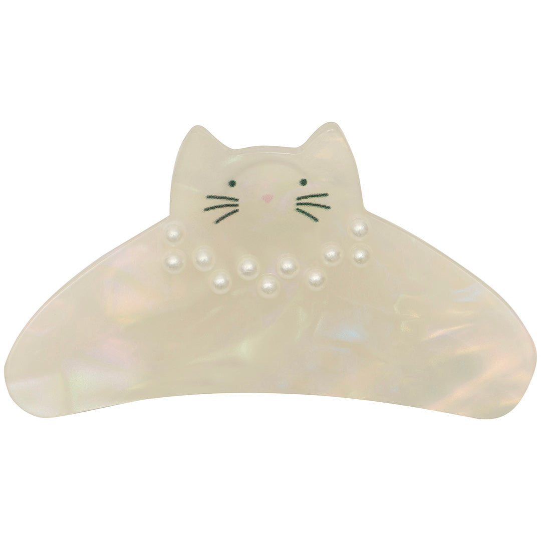 mimi & lula haarclip pearly kitty - ivory | 172091-19 | 0