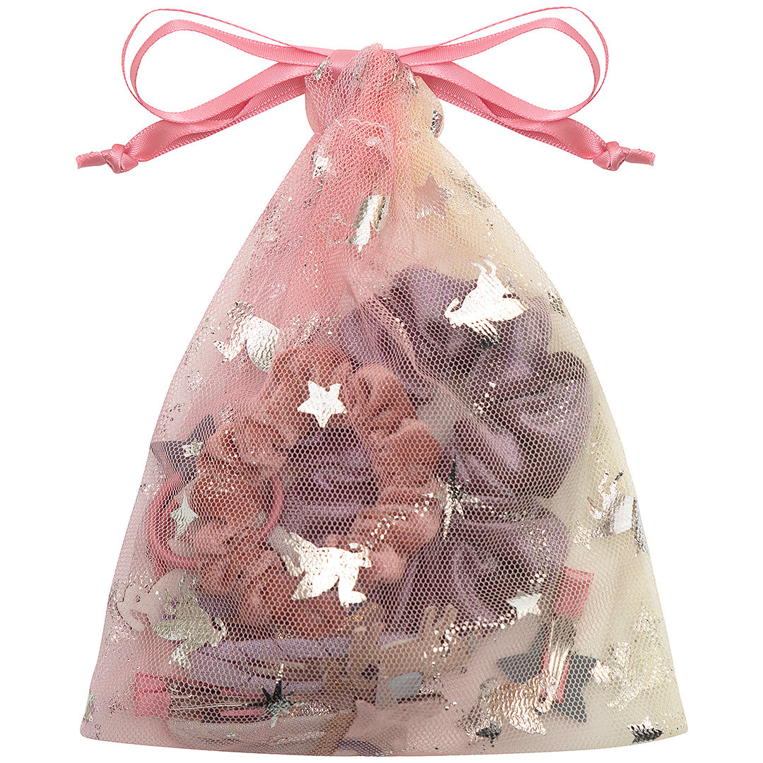 mimi & lula cadeauset haarelastiekjes - unicorn - 10st | 172112-23 | 1