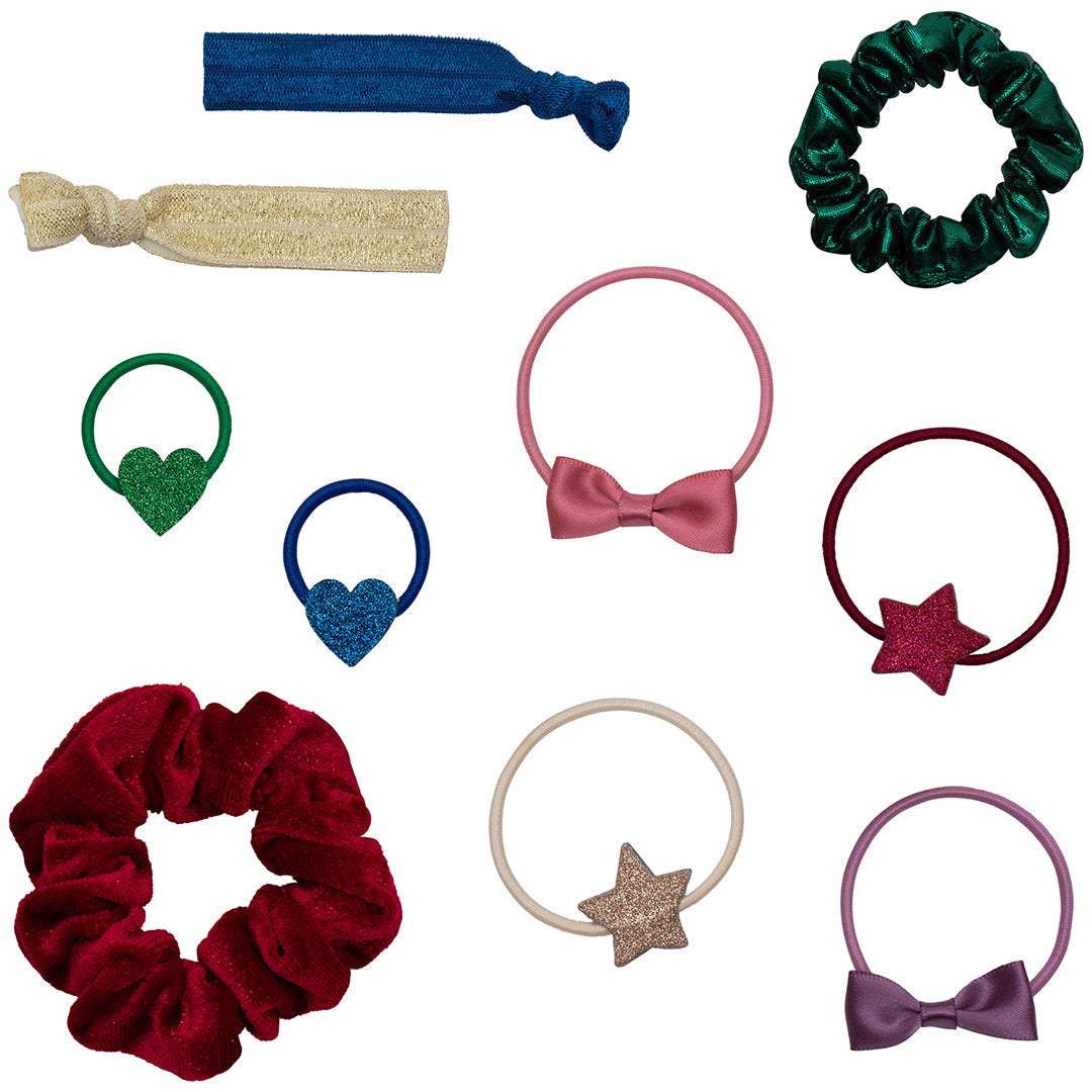 mimi & lula cadeauset haaraccessoires - bright sparkle - 10st | 172113-38 | 0