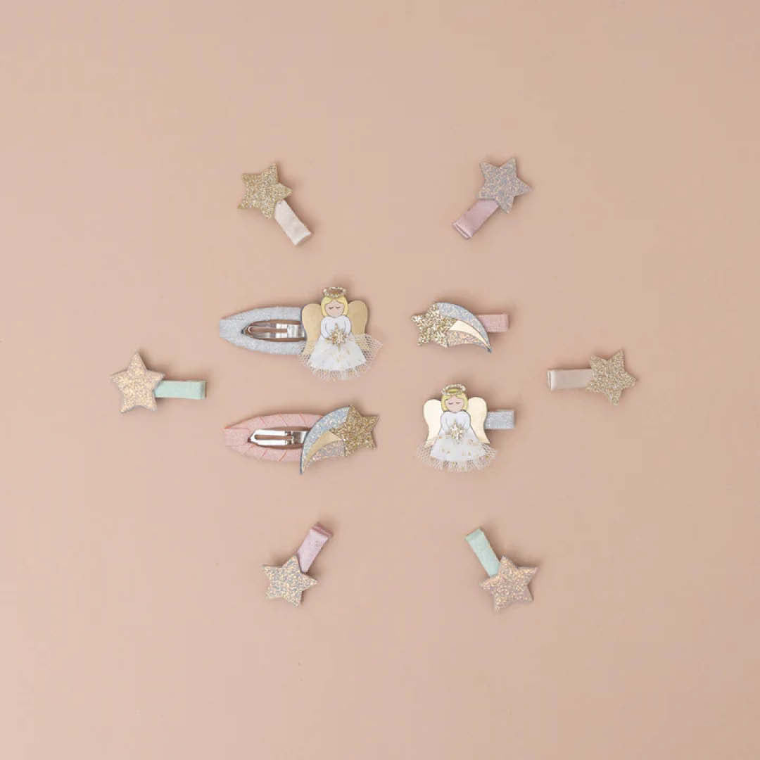 172121 | mimi & lula haarspeldjes angel - shimmer - 4st | 1