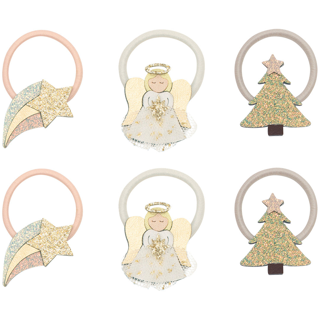 172123 | mimi & lula haarelastiekjes angel - shimmer - 6st
