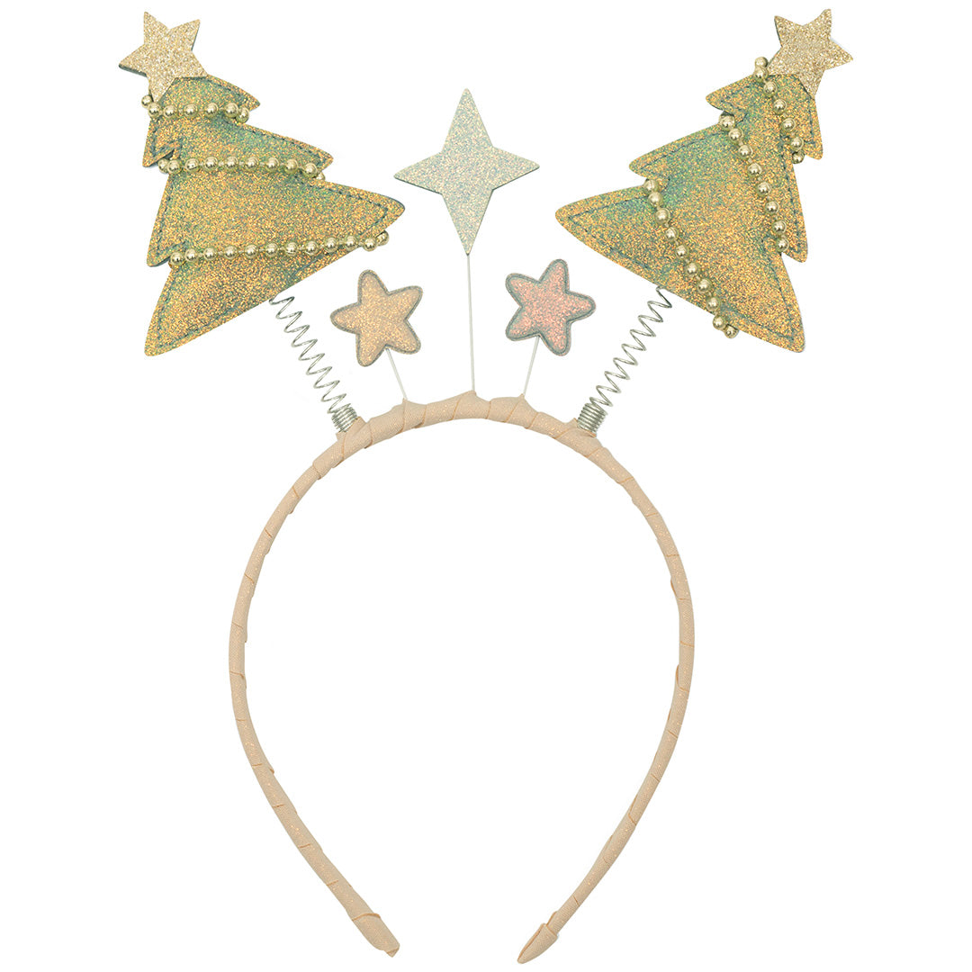 172133 | mimi & lula diadeem christmas tree boppers - shimmer