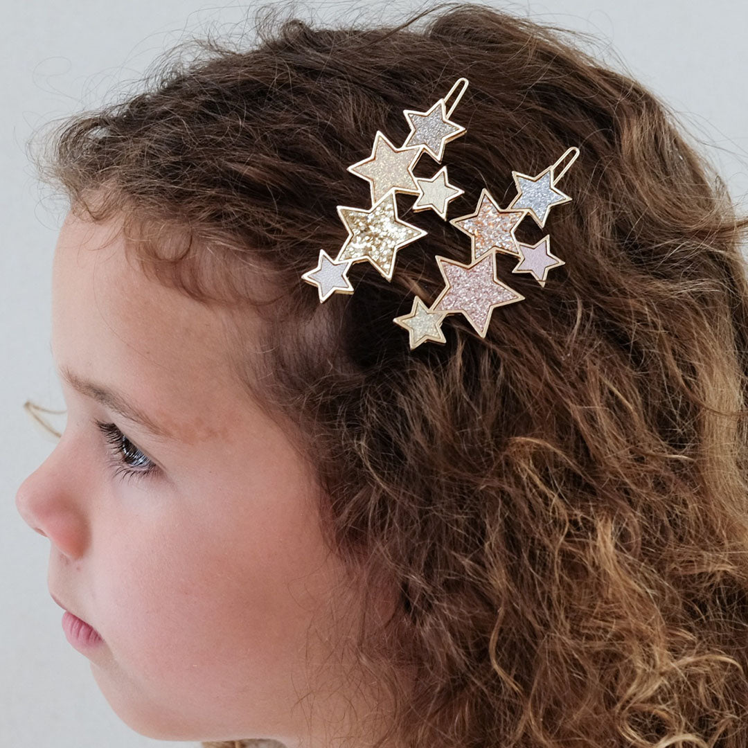 172135-21 | mimi & lula schuifspeldjes starry snap grips - shimmer - 2st | 2