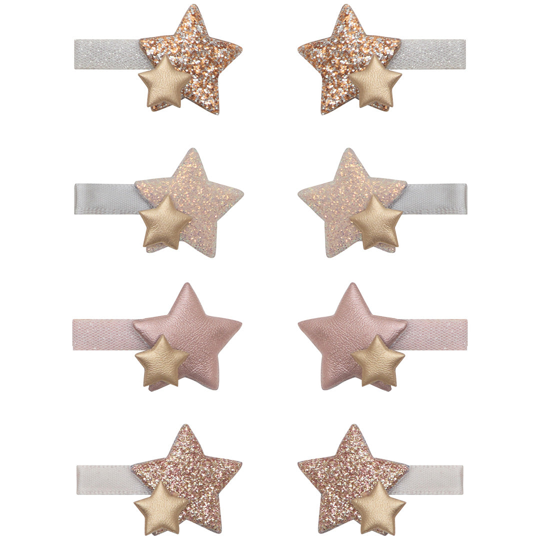 172136 | mimi & lula haarclipjes sparkle star - shimmer - 8st