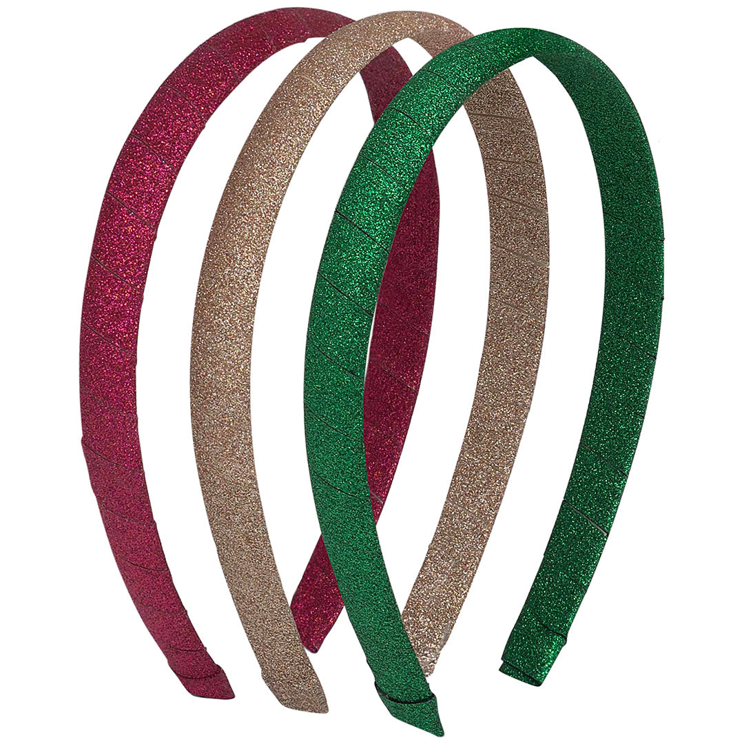 172140 | mimi & lula diademen alice christmas glitter - multi - 3st