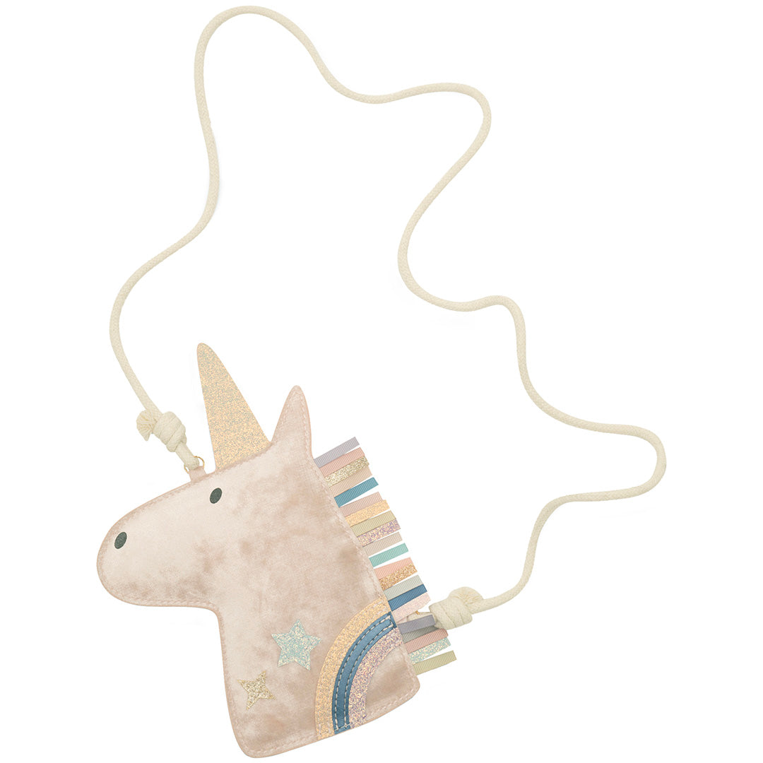 mimi & lula schoudertasje unicorn - pink multi | 173002-27 | 0