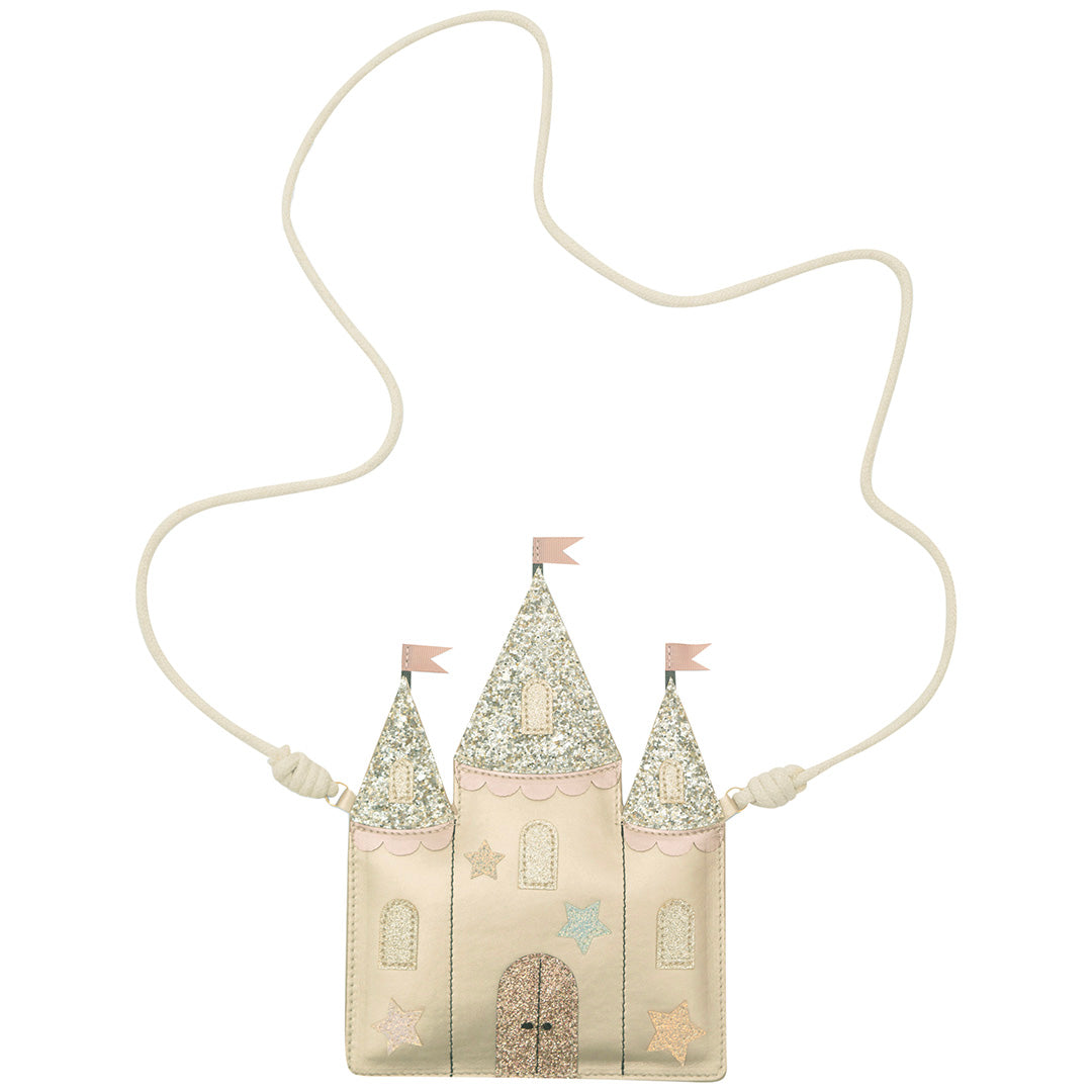 mimi & lula schoudertasje enchanted castle - metallic multi | 173003-26 | 0