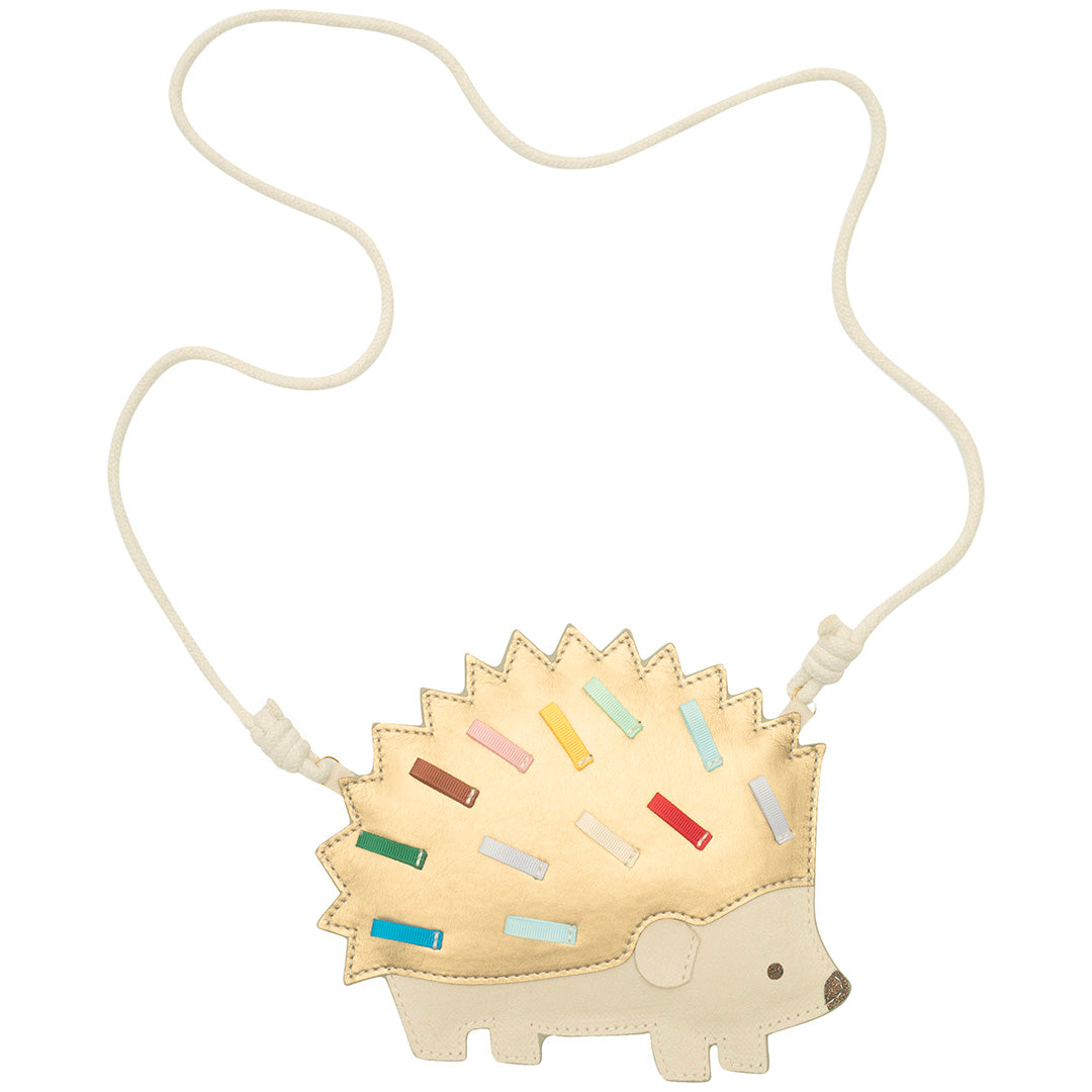 mimi & lula schoudertasje harry hedgehog - gold | 173010-05 | 0