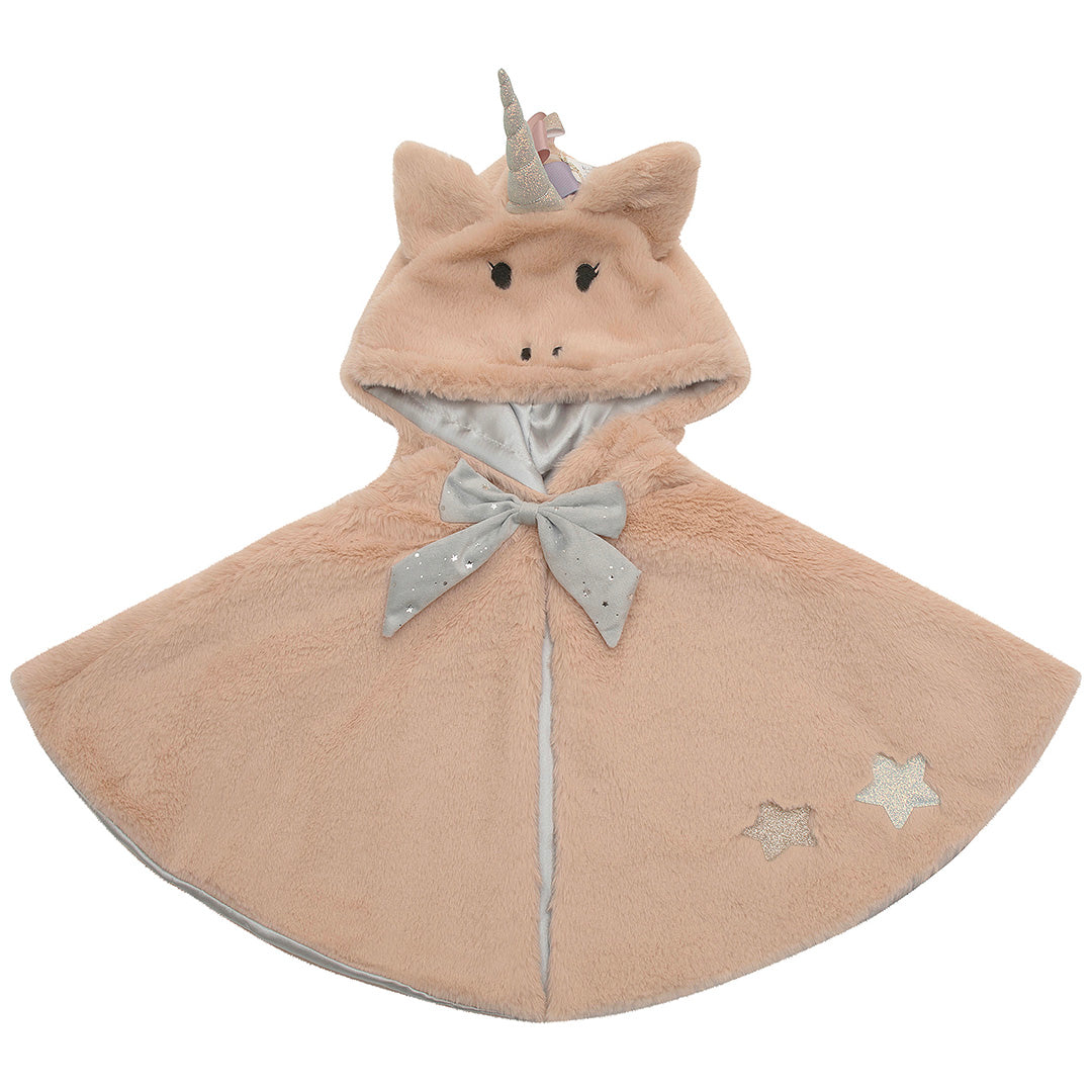 mimi & lula verkleedcape eenhoorn - beige | 175003-61 | 0