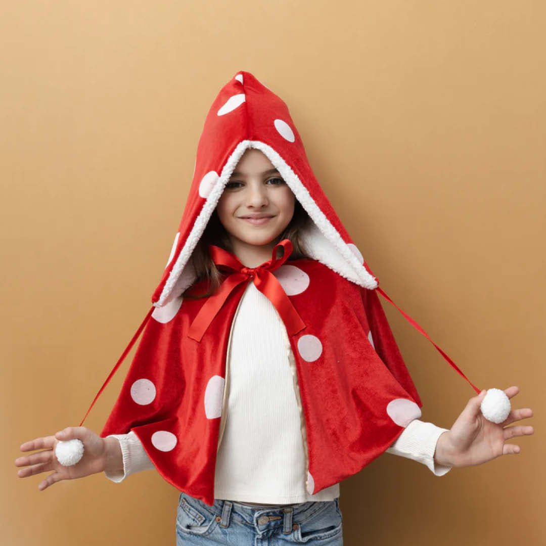 mimi & lula verkleedset paddenstoel - rood | 175004-14 | 1