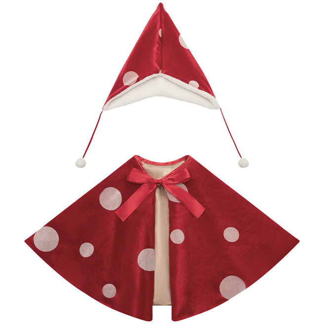 mimi & lula verkleedset paddenstoel - rood | 175004-14 | 0