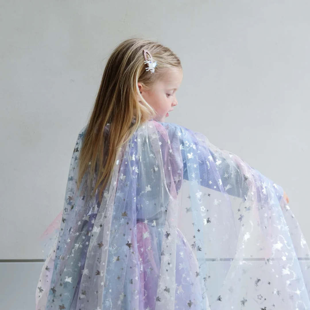 mimi & lula verkleedcape unicorn ombre - multi | 175024-23 | 2