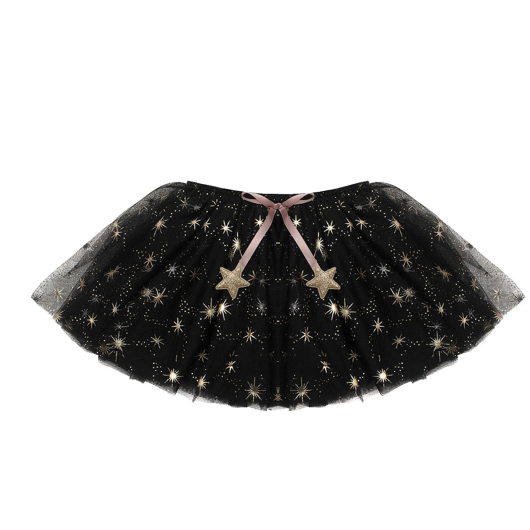 mimi & lula verkleedrok agatha - black | 175032-03 | 0