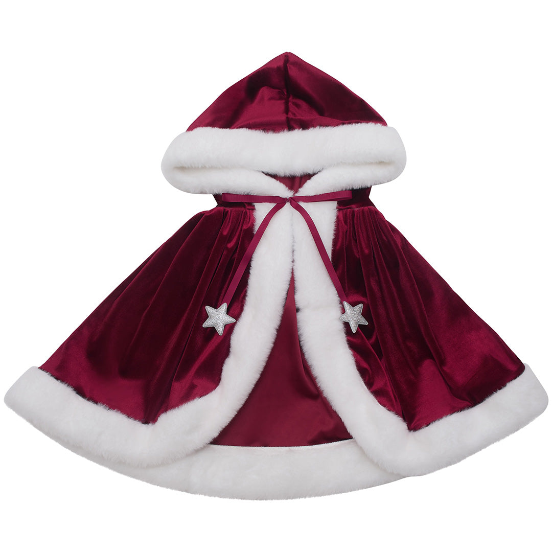 175042-14 | mimi & lula verkleedcape mrs claus - red