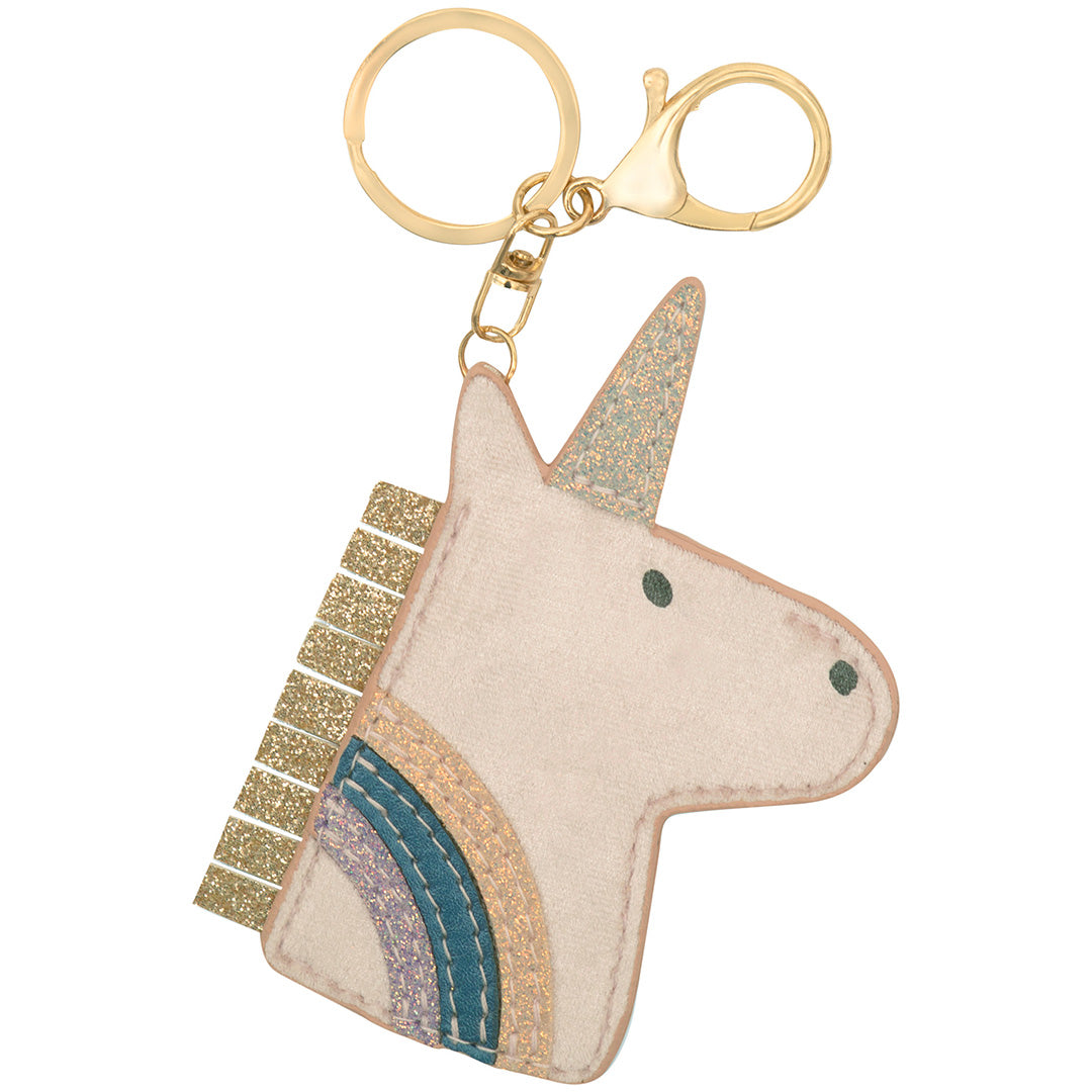 mimi & lula sleutelhanger unicorn - pink multi | 177008-27 | 0