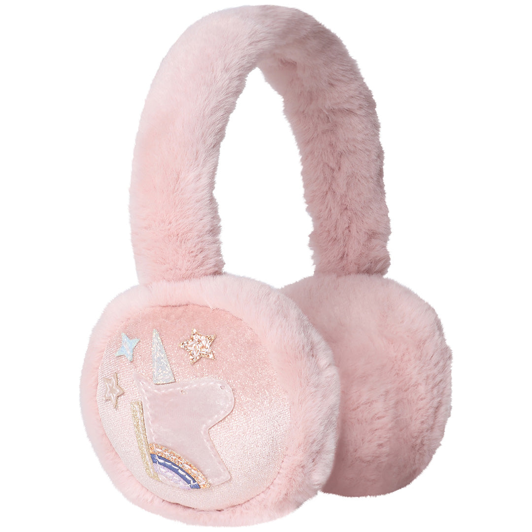 mimi & lula oorwarmers unicorn - pink multi | 179001-27 | 0