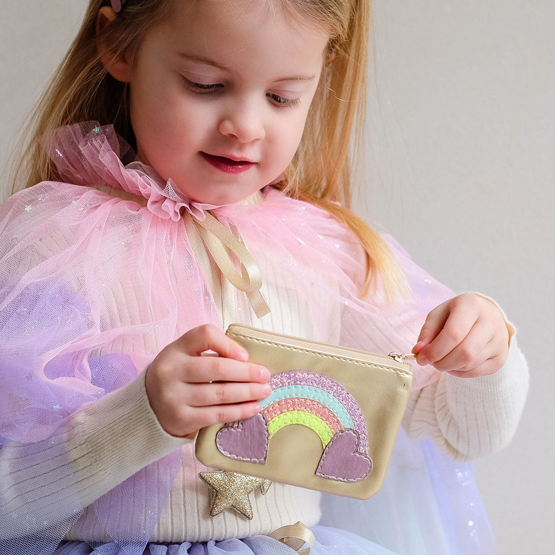 mimi & lula kinderportemonnee rainbow - multi | 187005-23 | 2