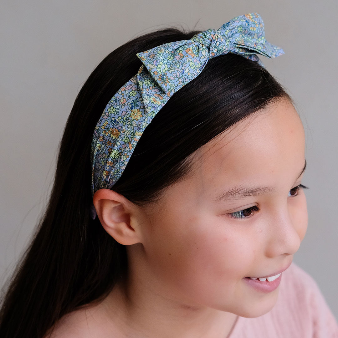 mimi & lula haarband spring floral edie alice - blue | 182032-10 | 1