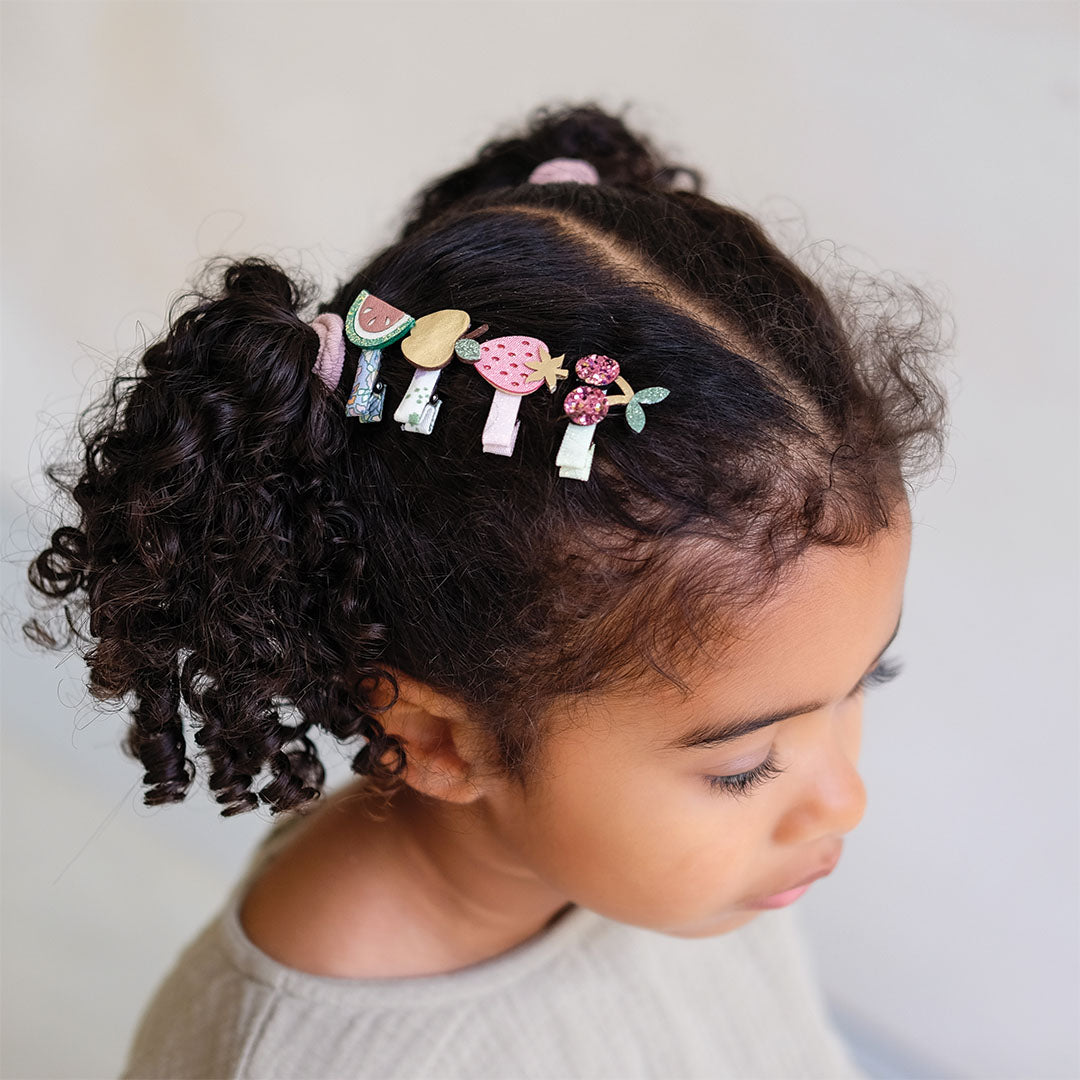 mimi & lula haarclipjes fruit salad mini clips - 8 st | 182041-23 | 4