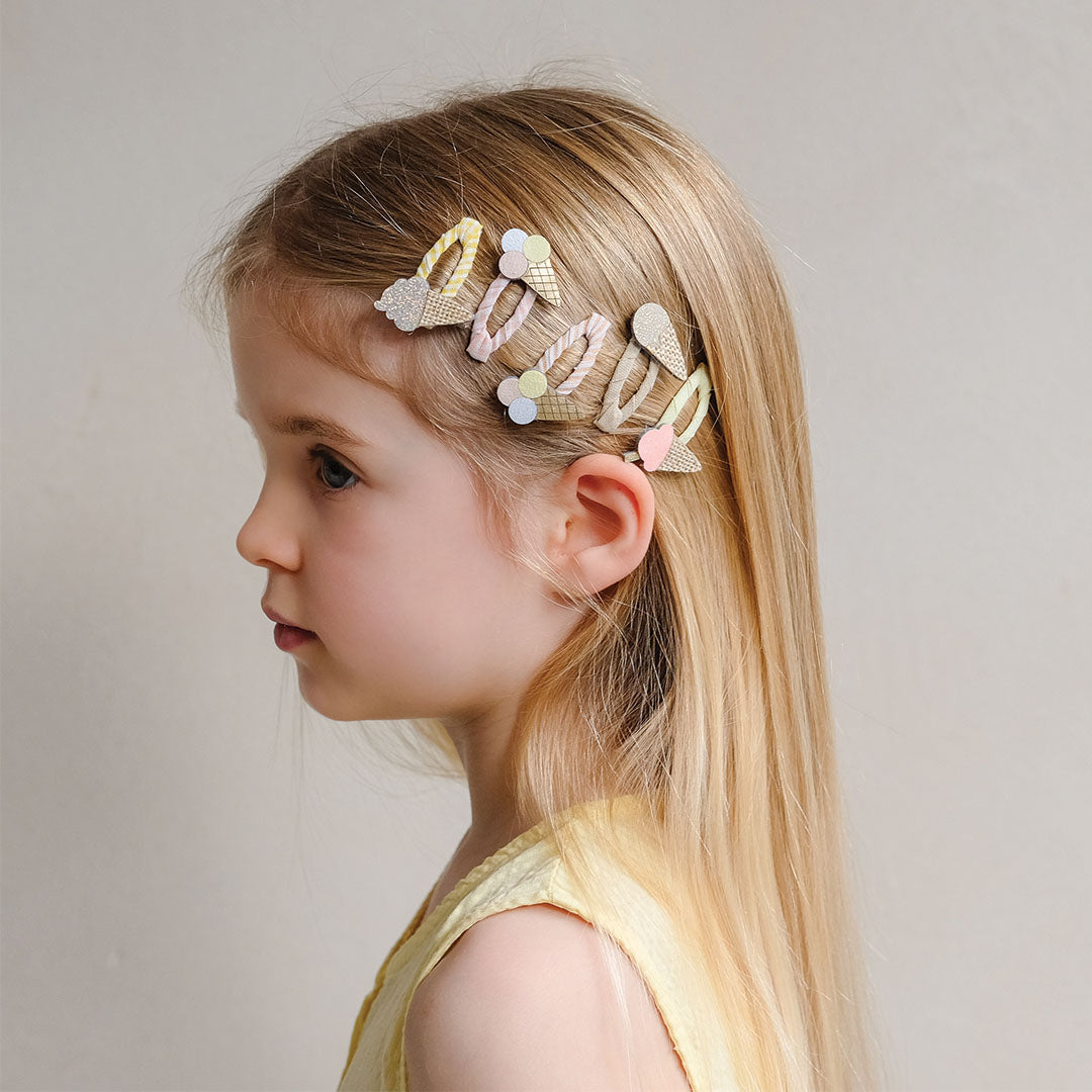 mimi & lula haarclipjes ice cream mini - 5st | 182099-23 | 3
