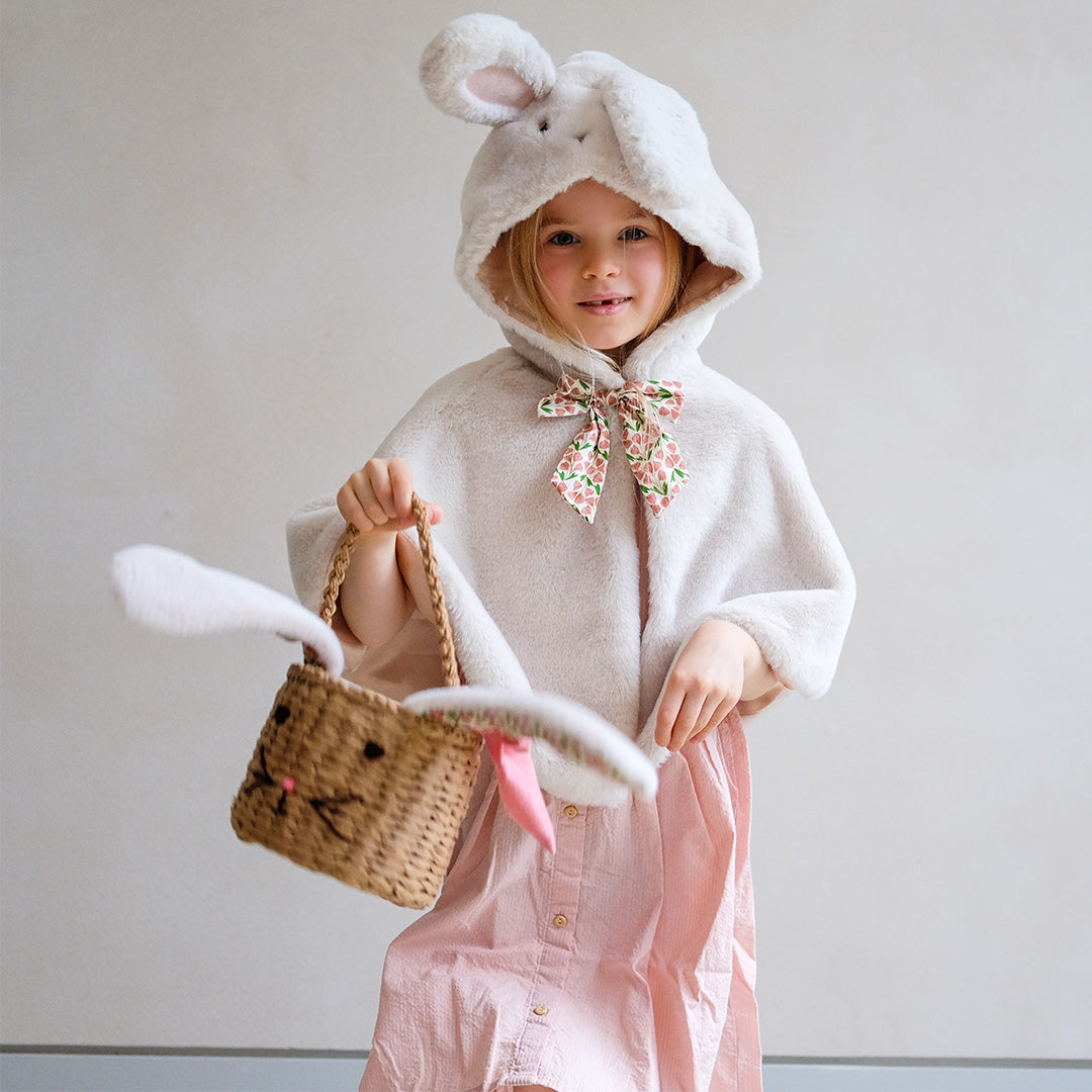 mimi & lula verkleedcape konijn - cream |  185001-32 |6