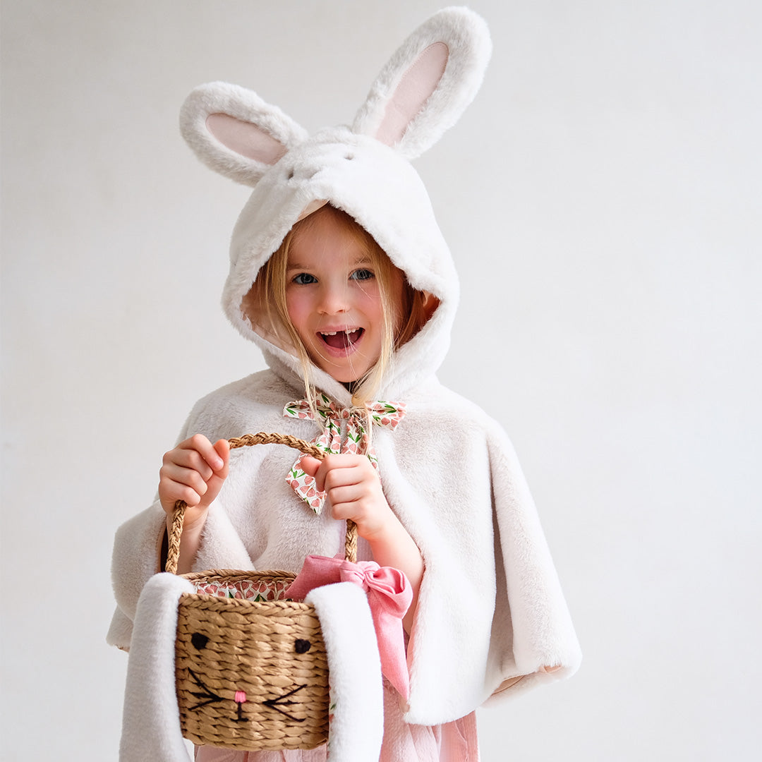 mimi & lula verkleedcape konijn - cream |  185001-32 | 3
