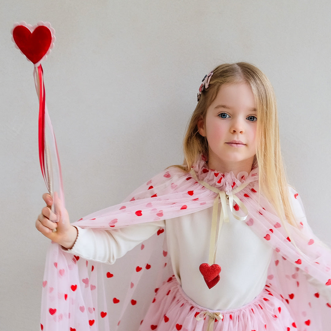 mimi & lula toverstaf heart - pink multi | 185004-27 | 2