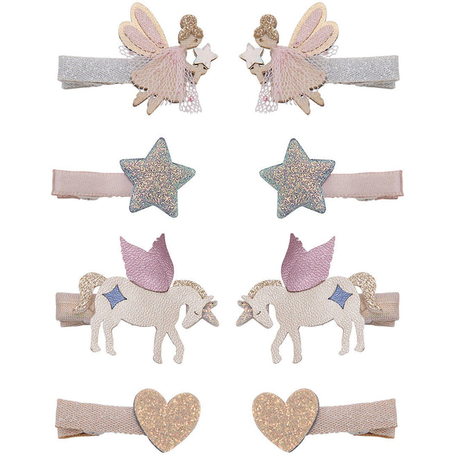 mimi & lula haarclipjes dreamy fairy  - 8st