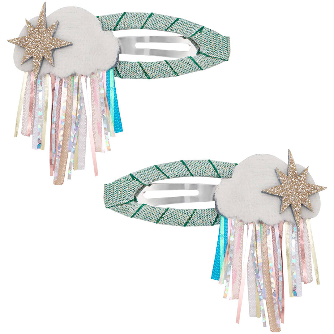 mimi & lula haarclipjes rainy cloud - 2st