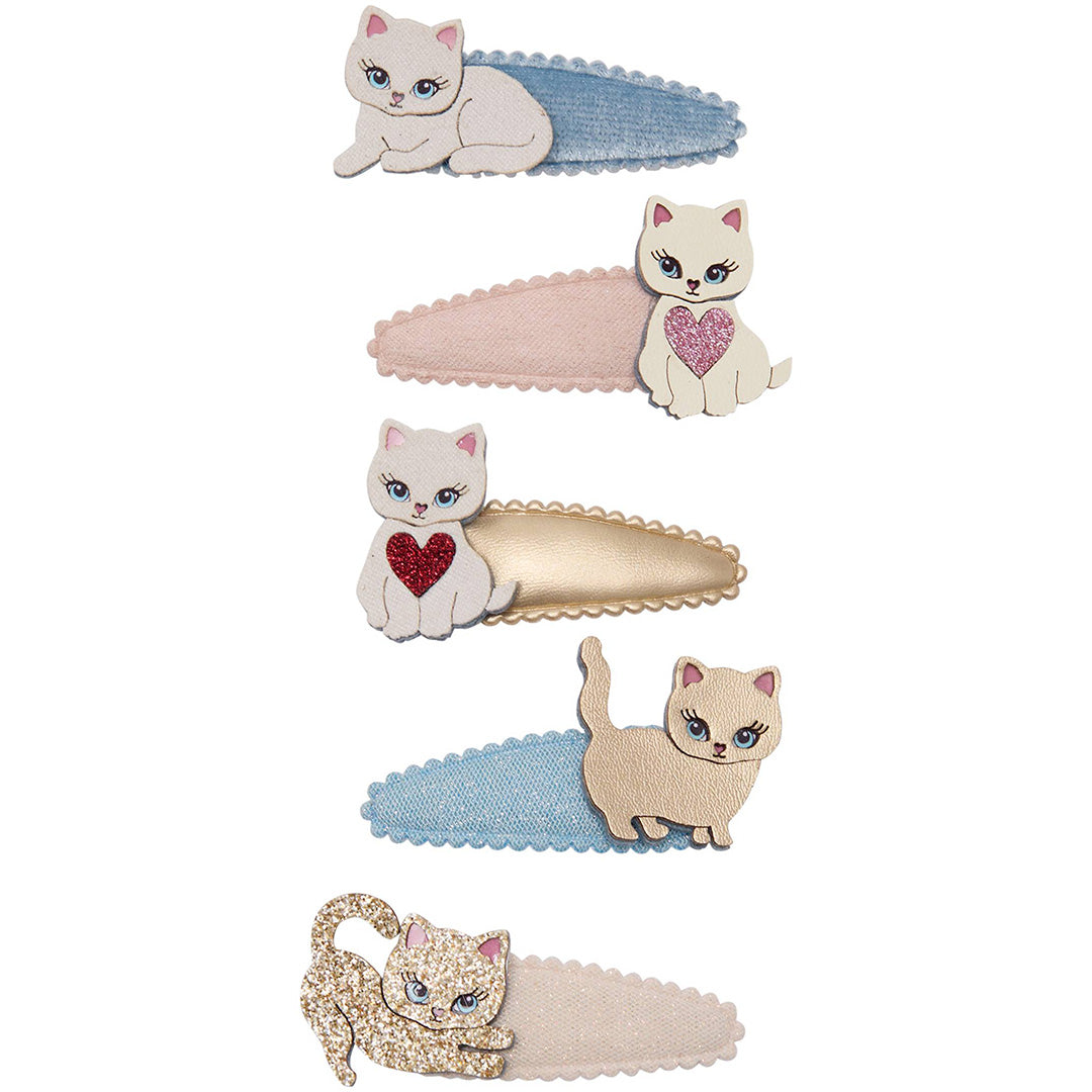mimi & lula haarclipjes mini cutey kitten - 5st