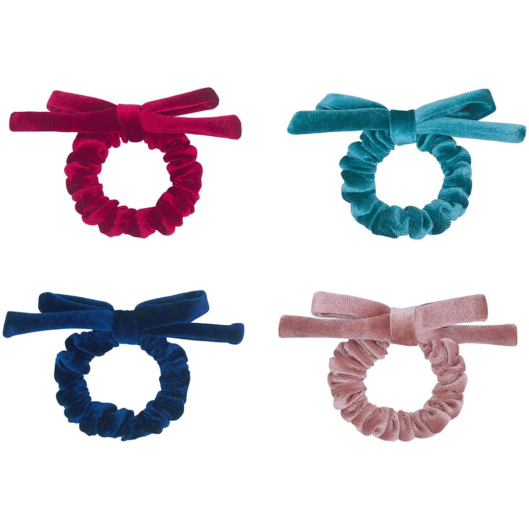 mimi & lula haarelastieken blackberry scrunchies - 4st