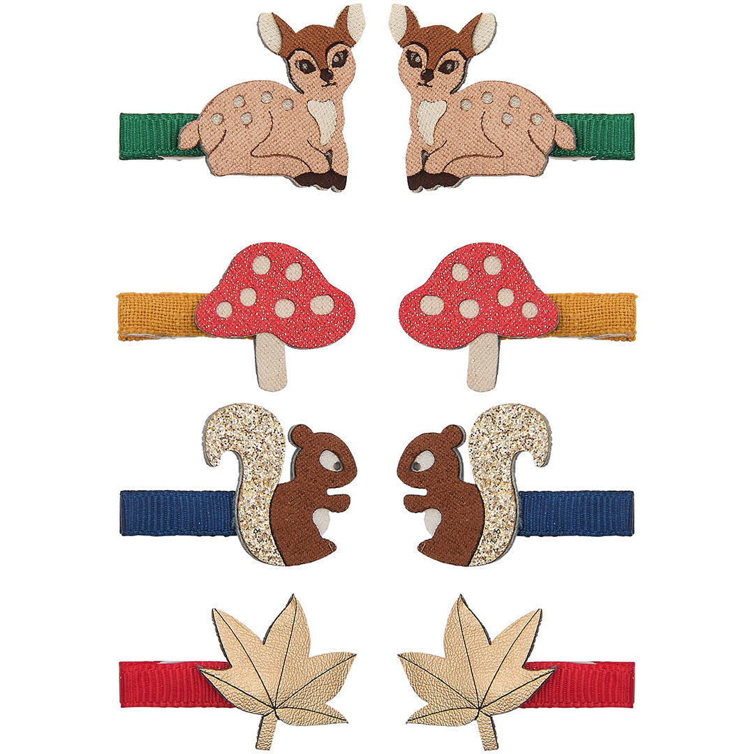 mimi & lula haarclipjes fawn and friends - 8st