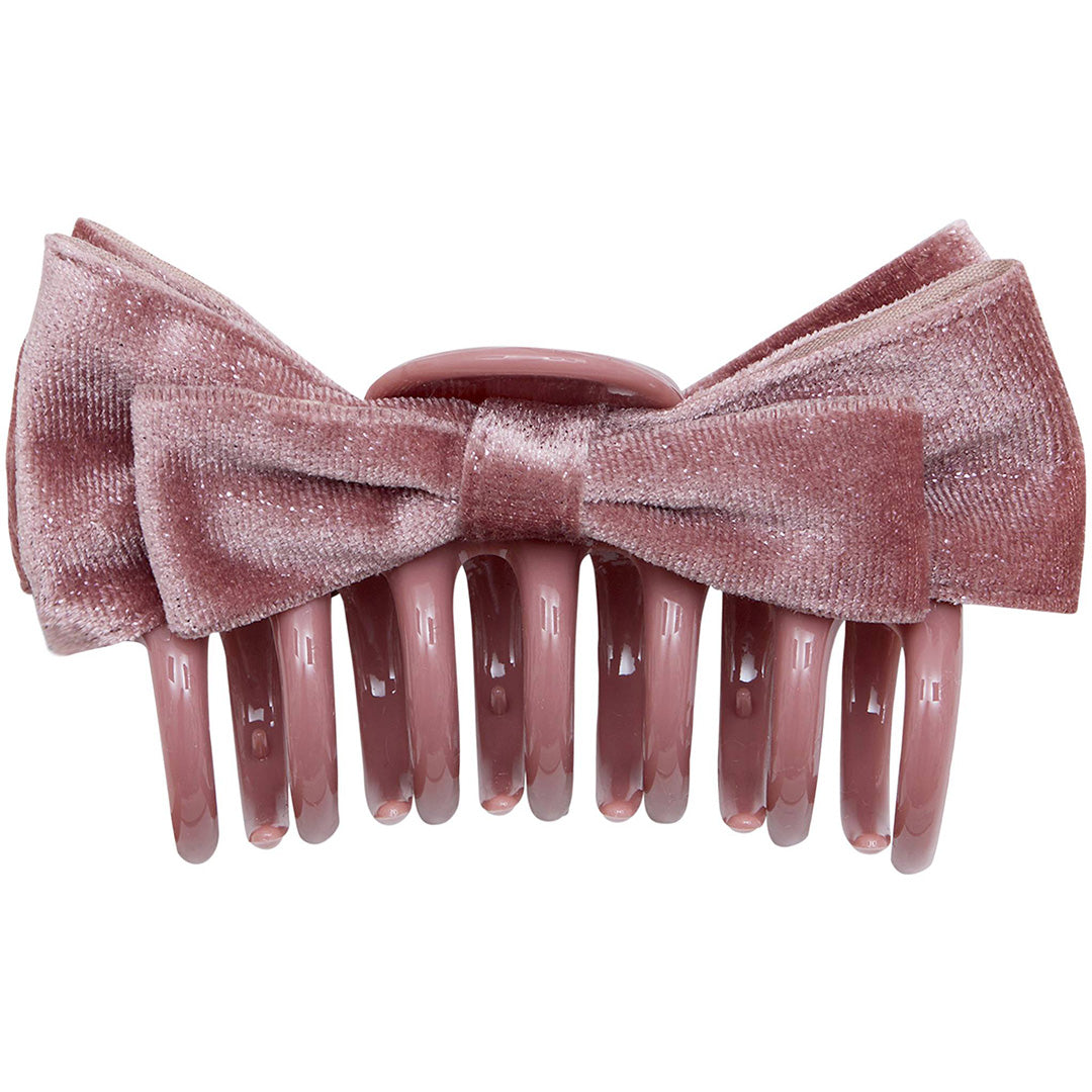 mimi & lula haarclip velvet bow