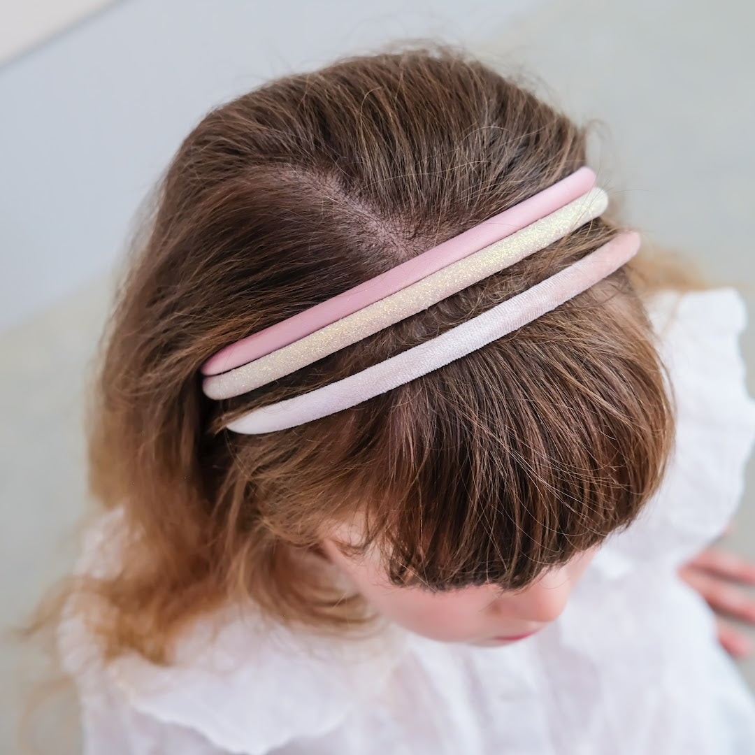 mimi & lula haarbanden pretty in pink - 3st