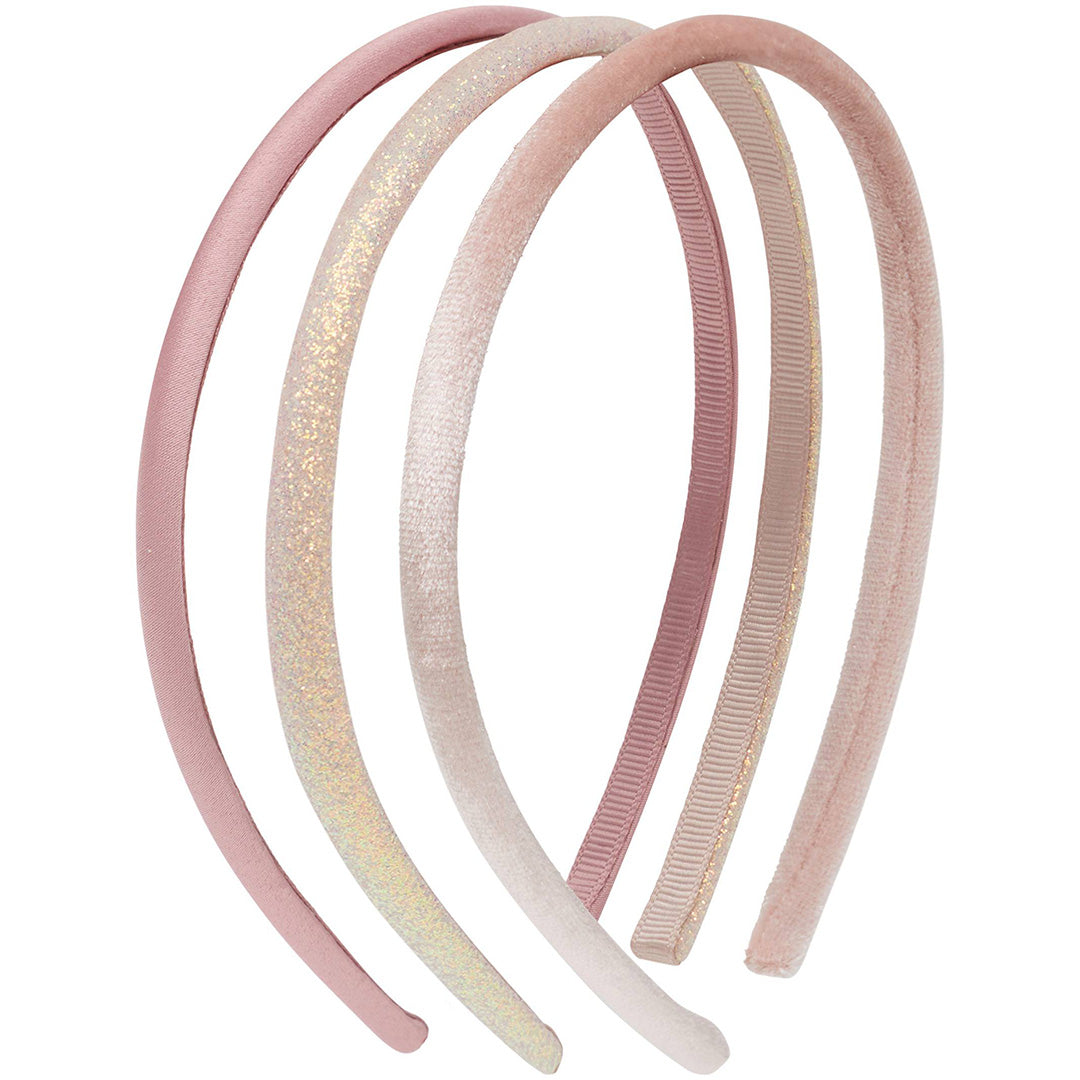 mimi & lula haarbanden pretty in pink - 3st