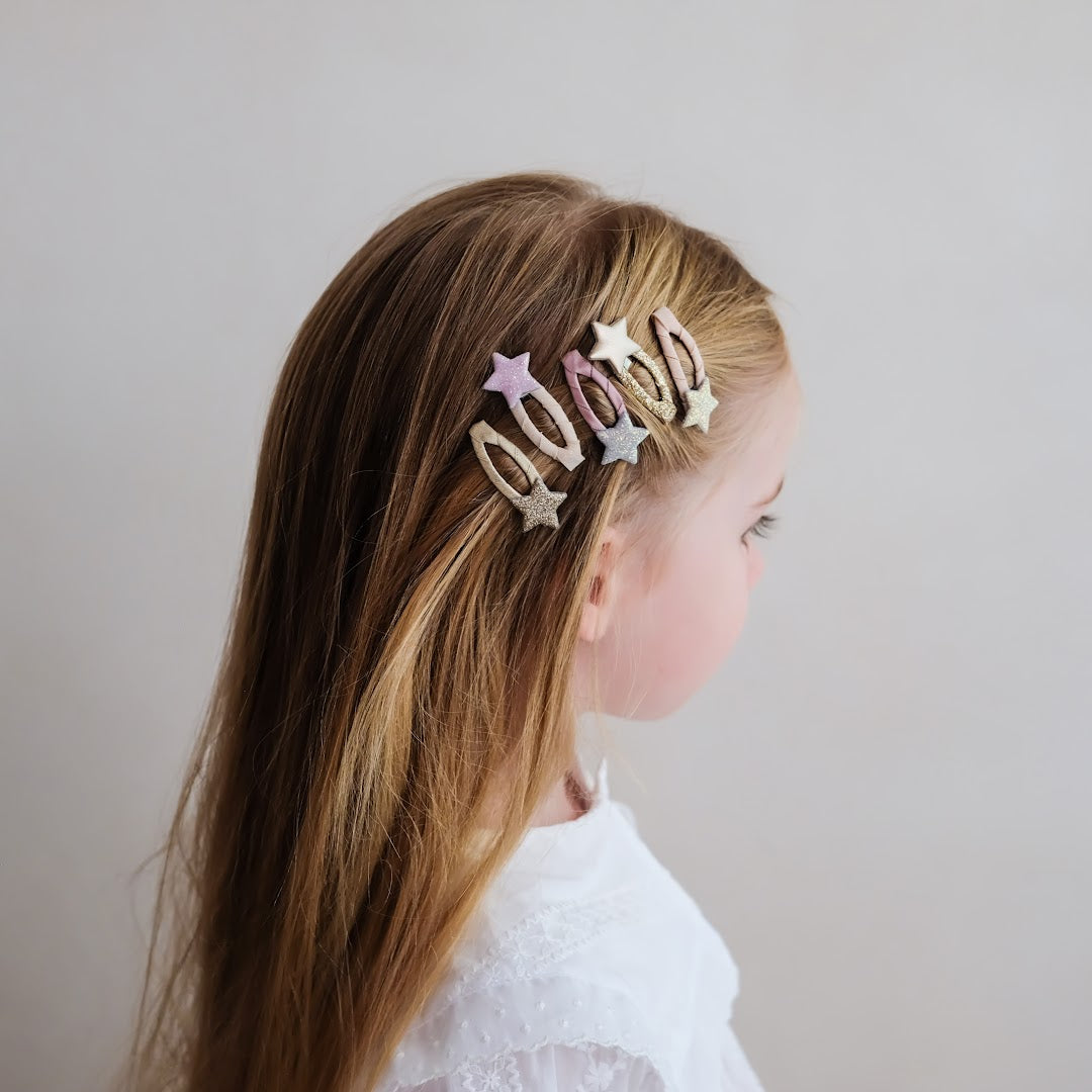 mimi & lula haarclipjes mini stellina - 5st