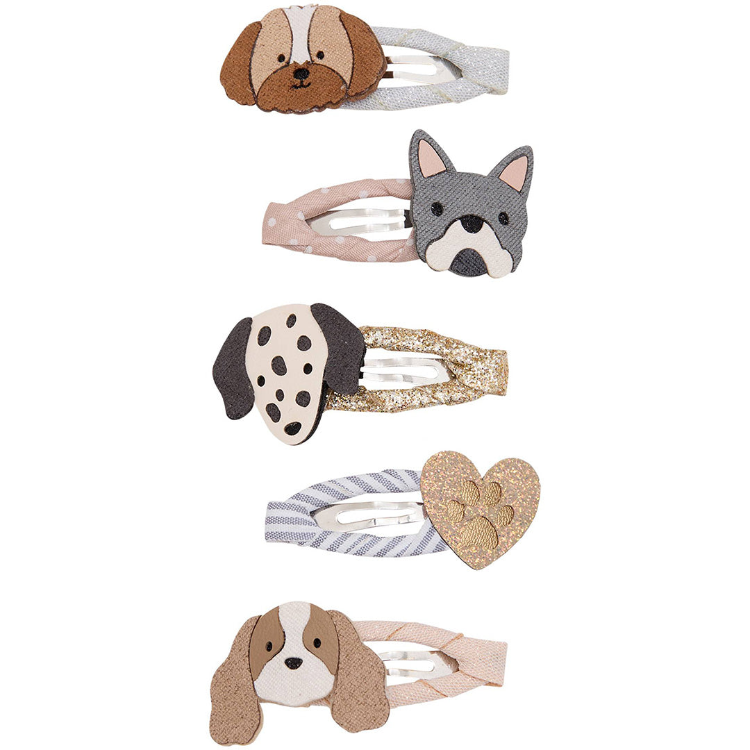 mimi & lula haarclipjes mini puppy love - 5st