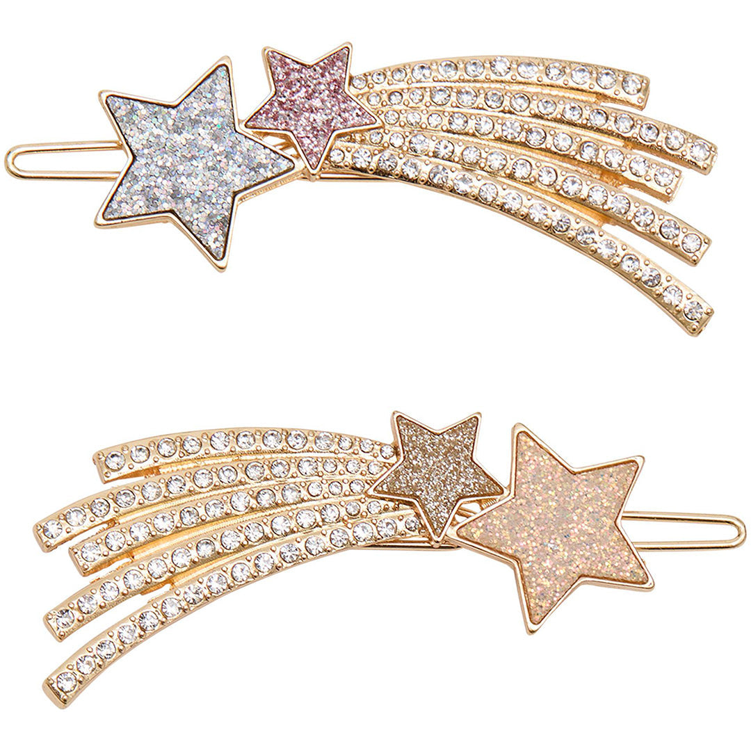 mimi & lula haarclipjes dazzle shooting star - 2st