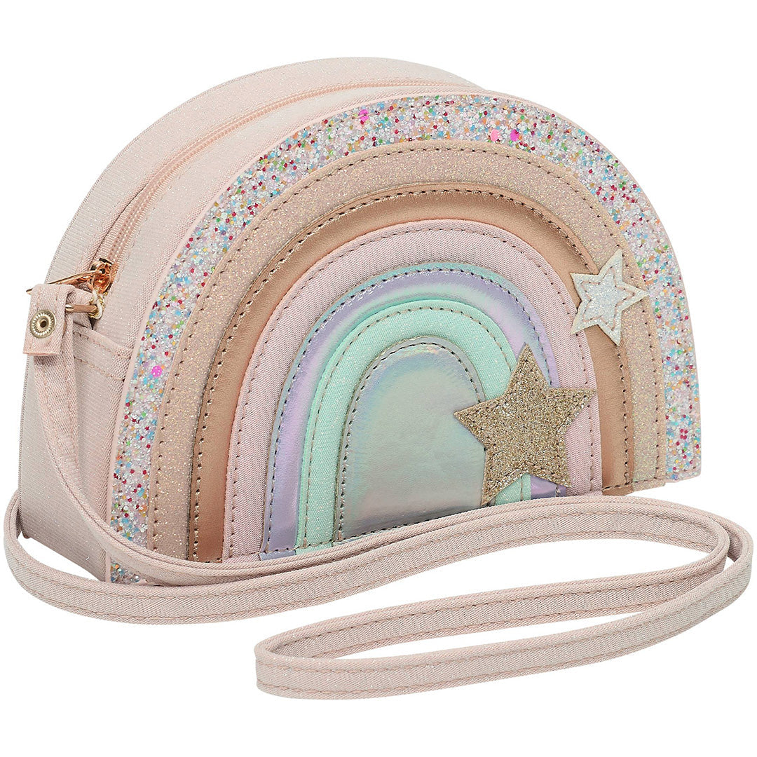mimi & lula schoudertasje rainbow - dreamwish