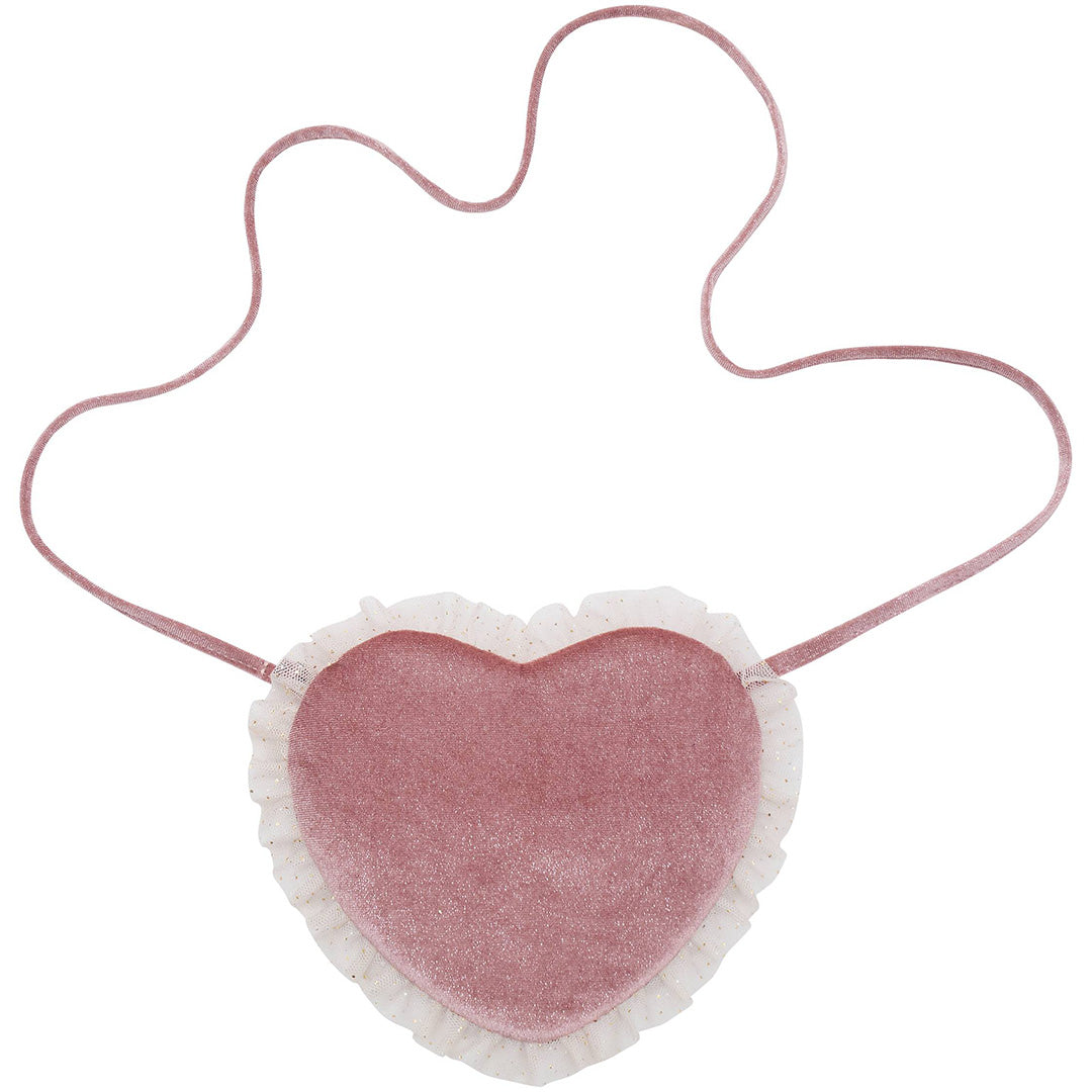 mimi & lula schoudertasje tule velvet heart