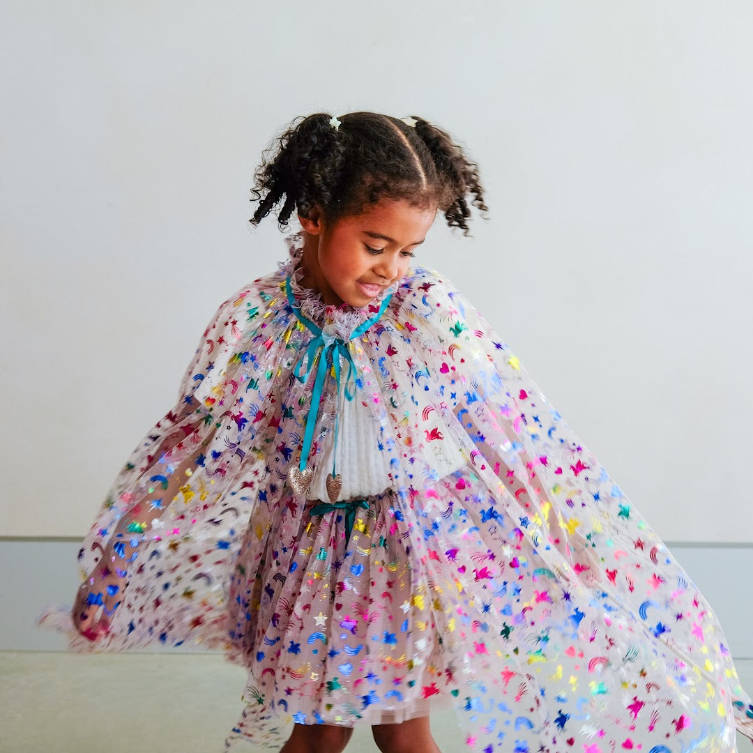 mimi & lula verkleedcape rainbow unicorn