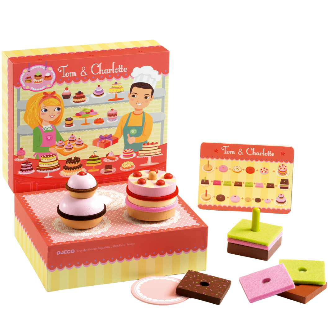 djeco de taartjeswinkel van tom en charlotte