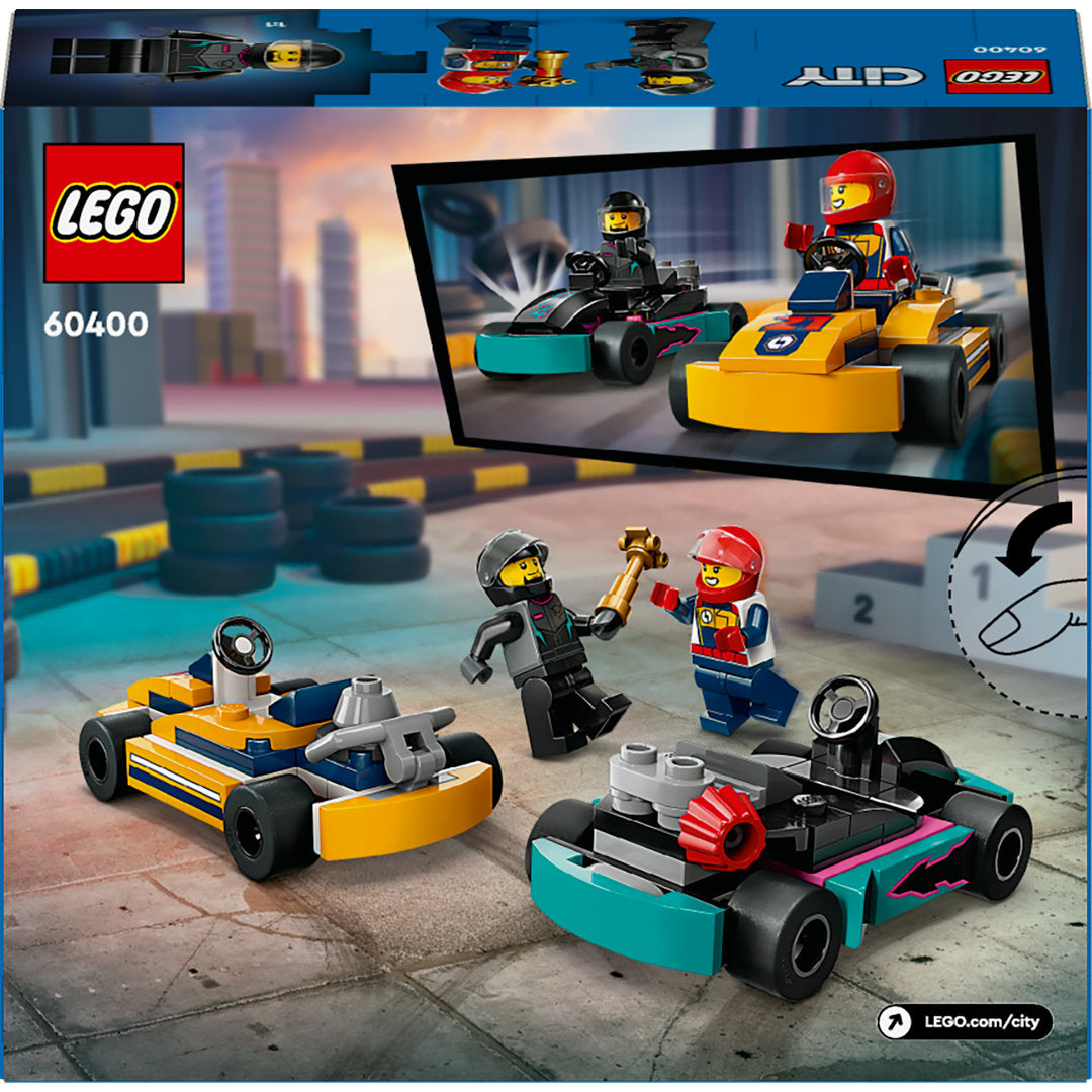 LEGO city karts en racers set