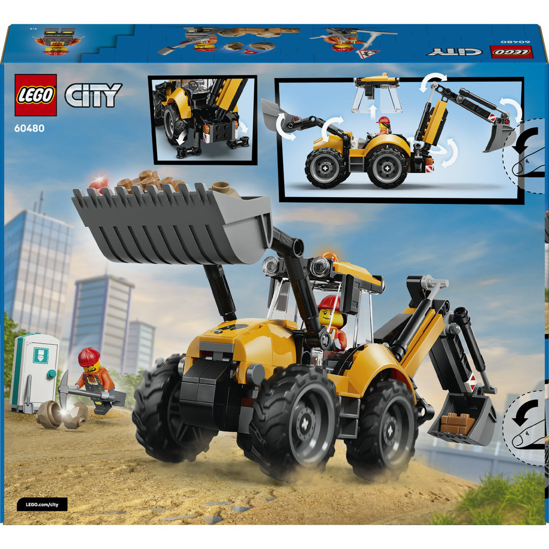 lego city gele graaflaadmachine | 60480 | 5
