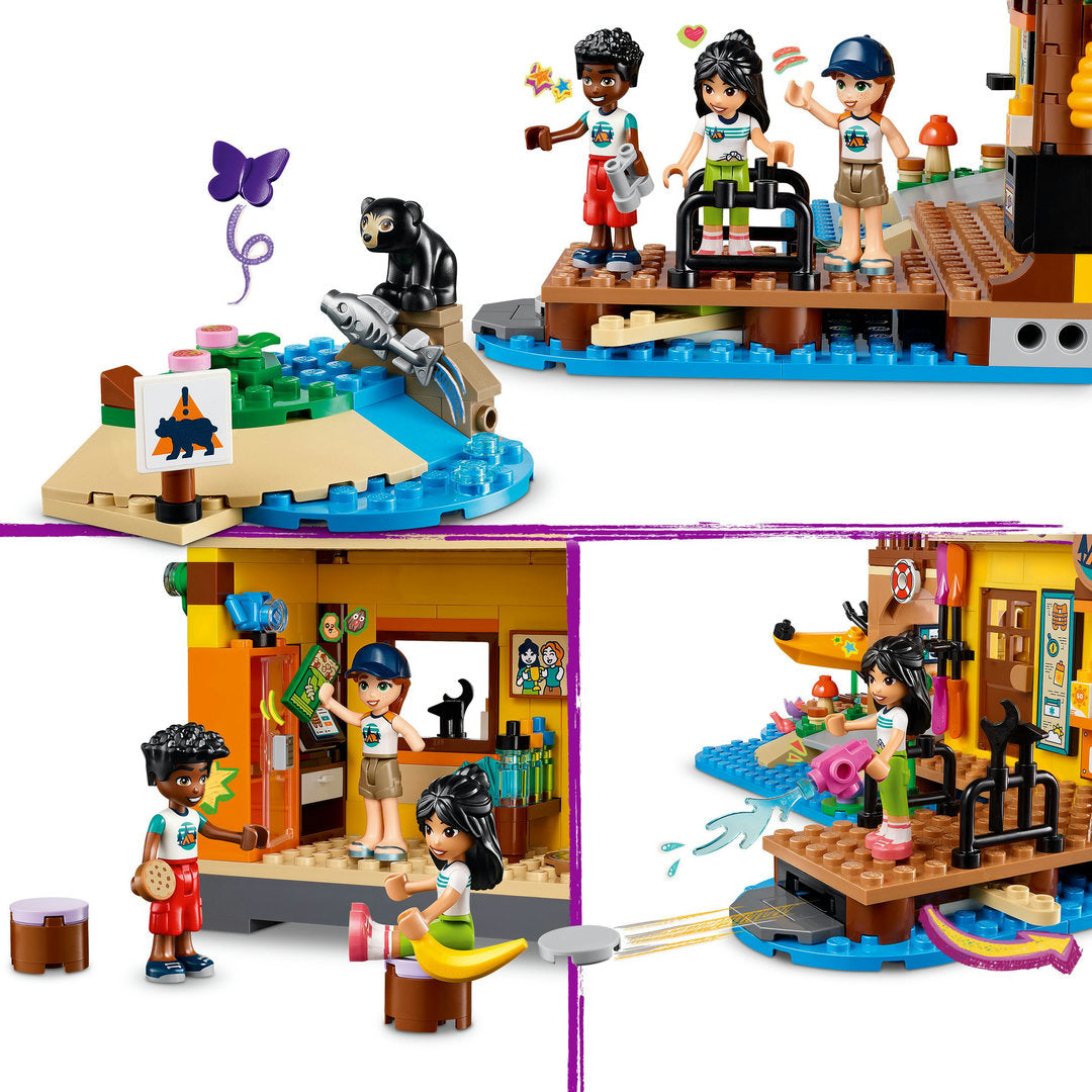 LEGO friends avonturenkamp watersporten bouw
